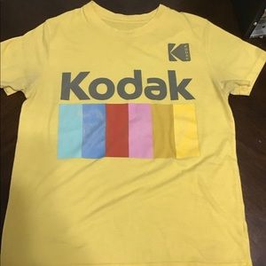 Girls Kodak yellow T-shirt teens